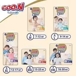Підгузки-трусики Goo.N Premium Soft 4 (9-14 кг), 44 шт. - мініатюра 10