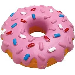 Игрушка для собак Tatrapet Toys Fun латексный пончик с пищалкой 14 см  