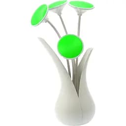 Ночник UFT Flowers Nightlight Green Цветок светодиодный с датчиком темноты зеленый