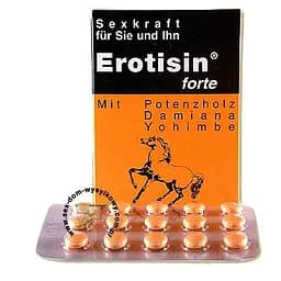 Таблетки Erotisin Forte 30 таблеток