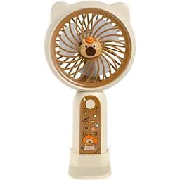 Дитячий портативний USB-вентилятор Капібара бежевий (SD-18A)