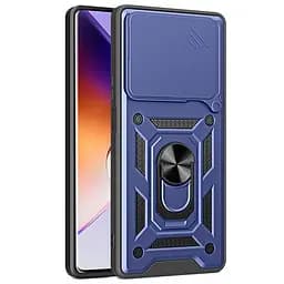 Чохол Ummi Camshield Serge Ring для Xiaomi Poco M7 Pro 5G Синій/Navy - мініатюра 2