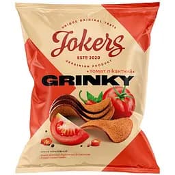 Гренки Jokers ржано-пшеничные со вкусом томата пикантного 80 г (942035)
