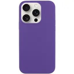 Чохол Epik Silicone Case Full Protective AA NO LOGO для Apple iPhone 15 Pro 6.1 Фіолетовий/Amethyst