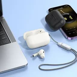 Навушники бездротові Hoco EQ9 Plus Duke true wireless ANC Noise Червоний BT headset білий - мініатюра 3