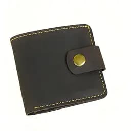 Кошелек GS кожаный коричневый