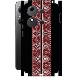 Захисна плівка StatusSKIN для Xiaomi Redmi Note 13 Pro 4G Корпус Вініл Вишиванка 3