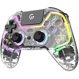 Геймпад Bluetooth джойстик GamePro GPS-13T Bluetooth 5.3/USB (PC/iOS/Android/PS3/PS4) DualShock RGB - мініатюра 2