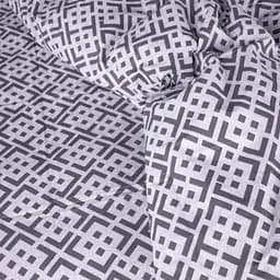Комплект постільної білизни бязь MIRSON Abstract Graphite 110х140см (2200013165675) - мініатюра 4