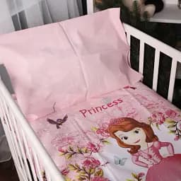Підковдра MirSon Бязь Kids Time 17-0701 Princess Sofia 143х210 рожева (2200010458527) - мініатюра 4