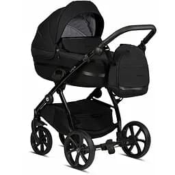 Коляска Tutis Uno 3 Plus Black Edition Charcoal, 2 в 1, чорна (1072100) - мініатюра 3