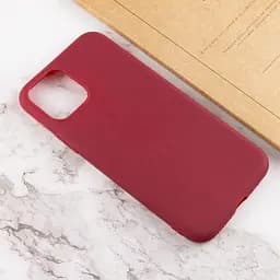 Силіконовий чохол Candy для Apple iPhone 14 Plus (6.7) Бордовий - мініатюра 4