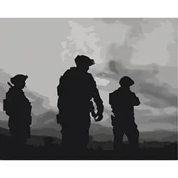 Картина по номерам "Розвідка UA" Bambi 10380-NN 40 x 50