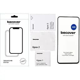 Захисне скло BeCover для Samsung Galaxy A54 5G SM-A546 10D Black (711354) - мініатюра 2