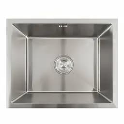 Кухонна мийка нержавійка СМ 54x44 Platinum Handmade (монтаж під стільницю), Нержавіюча сталь