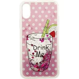 Чохол-накладка Toto Liquid TPU Cases Apple iPhone X/XS Drink Me