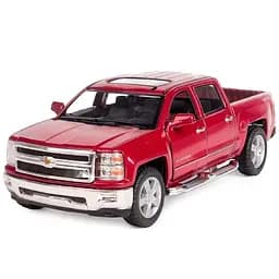 Колекційна машинка "Chevrolet Silverado 2014" Kinsmart KT5381W(Red) масштаб 1:42