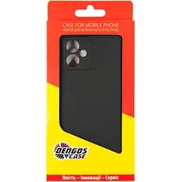 Чохол до мобільного телефона Dengos Carbon Motorola G14 (black) (DG-TPU-CRBN-191) - мініатюра 5