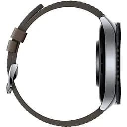 Годинник розумний Xiaomi Watch 2 Pro BHR7216GL сріблястий корпус коричневий ремінець шкіра - мініатюра 4