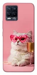 Чохол Demsky Pinky cat для Realme 8