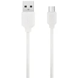 Кабель XO NB36 USB cable Micro Білий