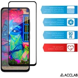 Скло захисне ACCLAB Full Glue Xiaomi Redmi 13 Black (1283126592904) - мініатюра 5