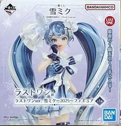 Фігурка Bandai Ichiban Kuji Vocaloid Хацуне Міку Вокалоїд SNOW MIKU 18 см B HM SIC 18 - мініатюра 3