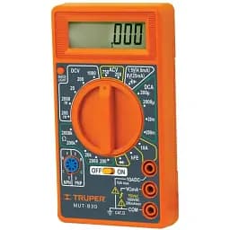 Тестер-мультиметр Truper Light-Duty (MUT-830)