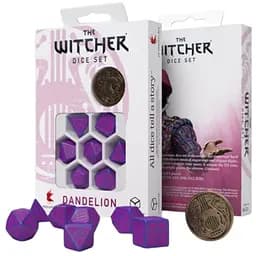 Набір кубиків The Witcher Dice Set. Dandelion - The Conqueror of Hearts , 7 шт. (SWDA3R)