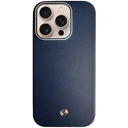 Чохол SGP PC+Leather with MagSafe для Apple iPhone 15 Pro 6.1 Blue