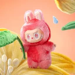 Іграшка-сюрприз Labubu плюшевий брелок у костюмі зайчика, стоячий V3 Лабубу Випадковий колір - мініатюра 8