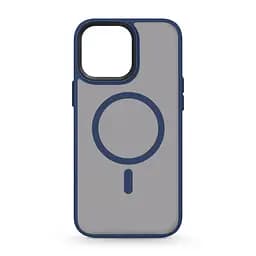 Чехол для Apple iPhone 13 Pro Max, Uniq MagCase, синий, противоударный, панель-накладка с MagSafe, ударопрочный TPU+PC, с магнитом MagSafe, поддержка полноценной беспроводной зарядки, ArmorStandart (ARM75306)