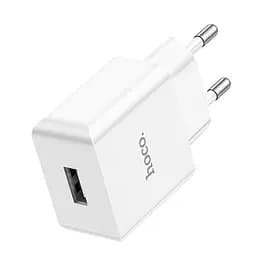 Зарядний пристрій HOCO Leisure single port charger C106A блок адаптер білий - мініатюра 6