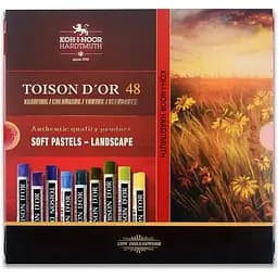 Пастельна крейда Koh-i-Noor Toison D'or Landscape 48 шт (8516048007)