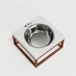 Hollky Base Solo S — миска на підставці для котів і маленьких собак (1 × 0,45 л) - мініатюра 9