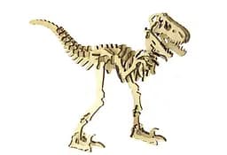 Дерев'яний конструктор Велоцираптор 40 деталей