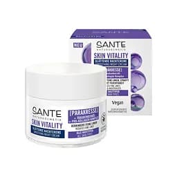 БИО-Крем для лица против морщин Skin vitality ночной разглаживающий SANTE 50 мл