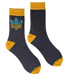 Шкарпетки чоловічі Glory to Ukraine з індійської бавовни 113038