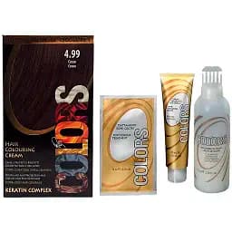 Фарба для волосся Maxima Professional Hair Сoloring з кератином колір 4.99 какао