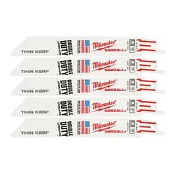 Полотно пиляльне для шабельної пилки THIN KERF універсальне Milwaukee hoz0013965 - мініатюра 2