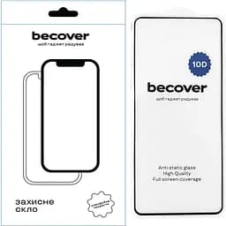 Захисне скло BeCover для Nothing Phone (1) 10D Black (711834)