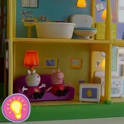 Ігровий набір Peppa Котедж Пеппи День-ніч, зі звуковими та світловими ефектами (F2188) - мініатюра 3