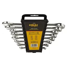 Ключі ріжково-накидні Sigma 8 шт 6-19 мм CrV polished (TR6010421)