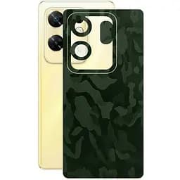 Захисна плівка StatusSKIN для Infinix Zero 30 4G Корпус Вініл Камуфляж зелений