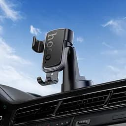Автотримач Hoco H81 Vista Gravity Black (647915) [151312] - мініатюра 8