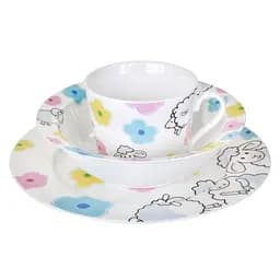 Набор детской посуды Krauff Funny Sheep, 3 предмета + детская сказка (21-244-041)