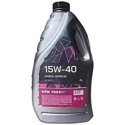 Моторна олива New Formula 15W-40, 4 л