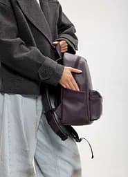 Жіночий рюкзак Sambag Talary оксамитовий 35 х 25 х 12 см (35312022) - мініатюра 6