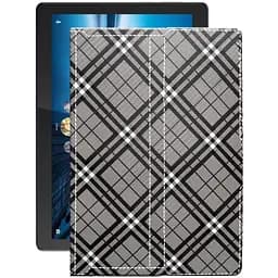 Чохол StatusCASE з екошкіри для планшету Lenovo Tab P10 TB-X705L Клітинки