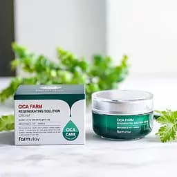 Крем для обличчя FarmStay Cica Farm Regenerating Solution Cream 50 мл - мініатюра 5